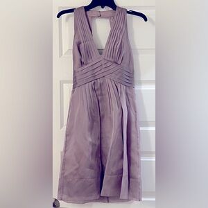 Max and Cleo vneck halter dress